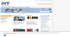 Desktop Screenshot of dvv.de